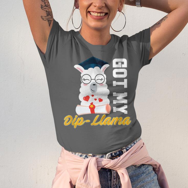 Senior Graduation TShirt 2019 Got My Dip-Llama Diploma Shirt Unisex Jersey T-Shirt