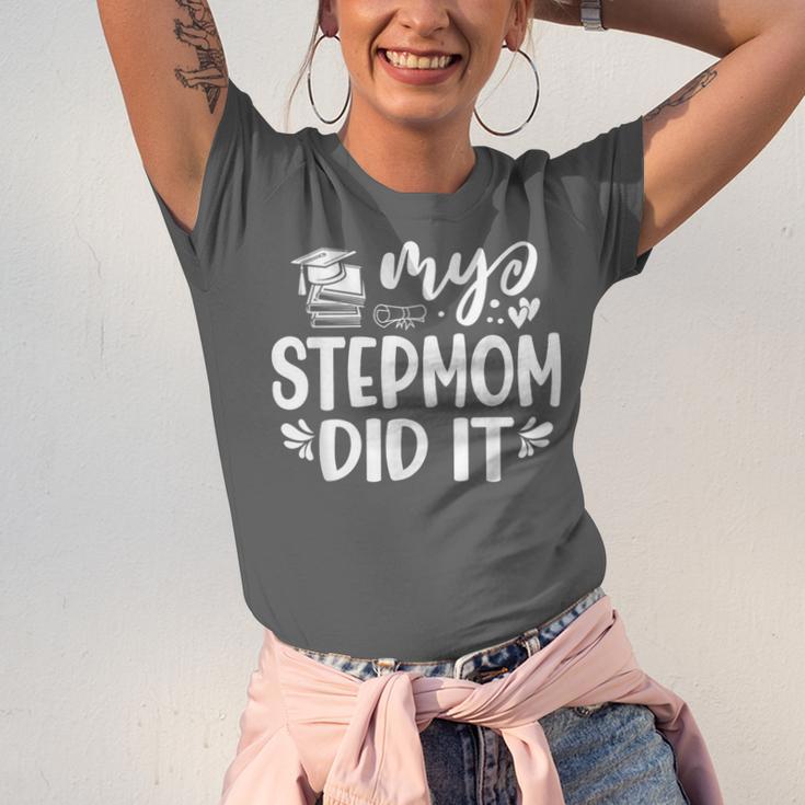 My Stepmom Did It Graduation Graduated Tie Dye Unisex Jersey T-Shirt