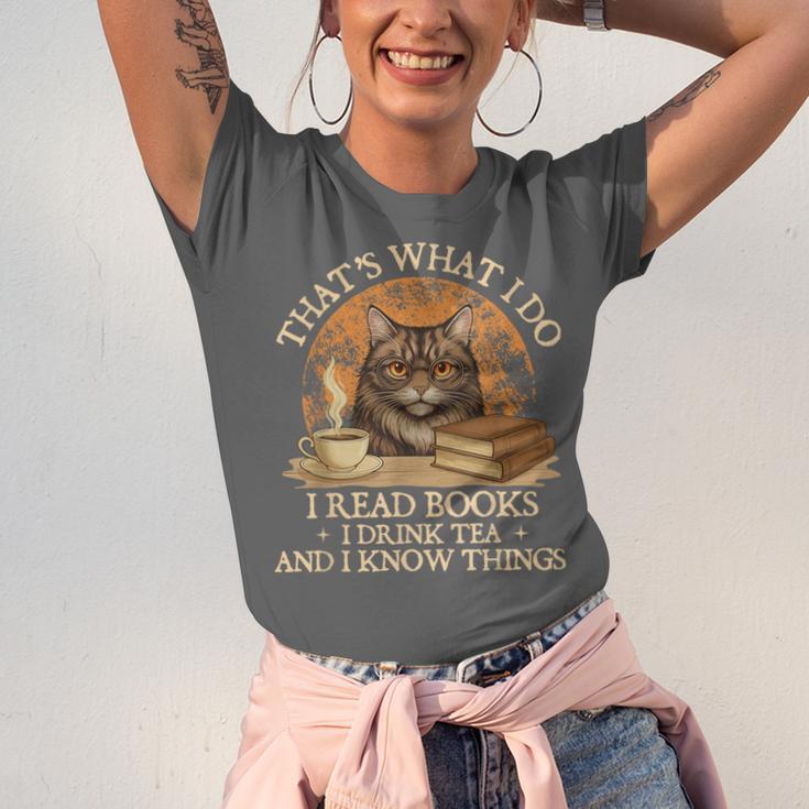 That’s What I Do I Read Books Reading Bookworm Reader Unisex Jersey T-Shirt