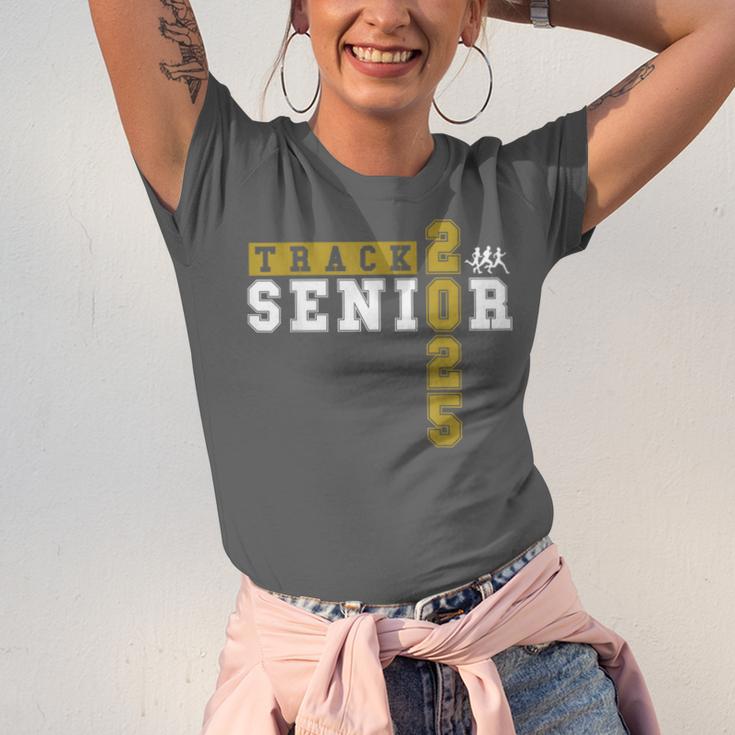 Track Senior Night Track Senior 2025 Graduation 14 Unisex Jersey T-Shirt