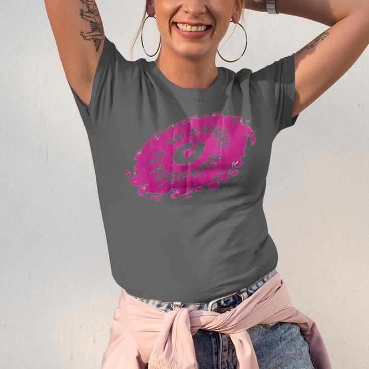 Tu Sangre Es Purpura Mexican Nostalgia Unisex Jersey T-Shirt