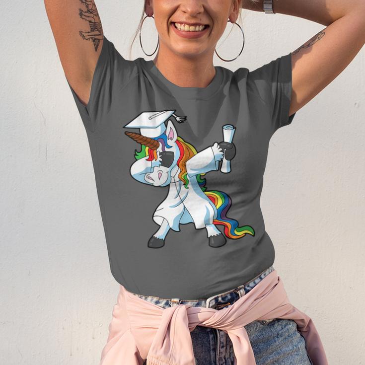 Unicorn Student Graduation 2022 Boys Girls Teenagers Teen Unisex Jersey T-Shirt