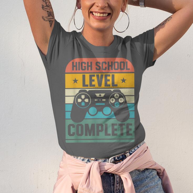 Vintage Class Of 2024 High School Graduation Student Unisex Jersey T-Shirt