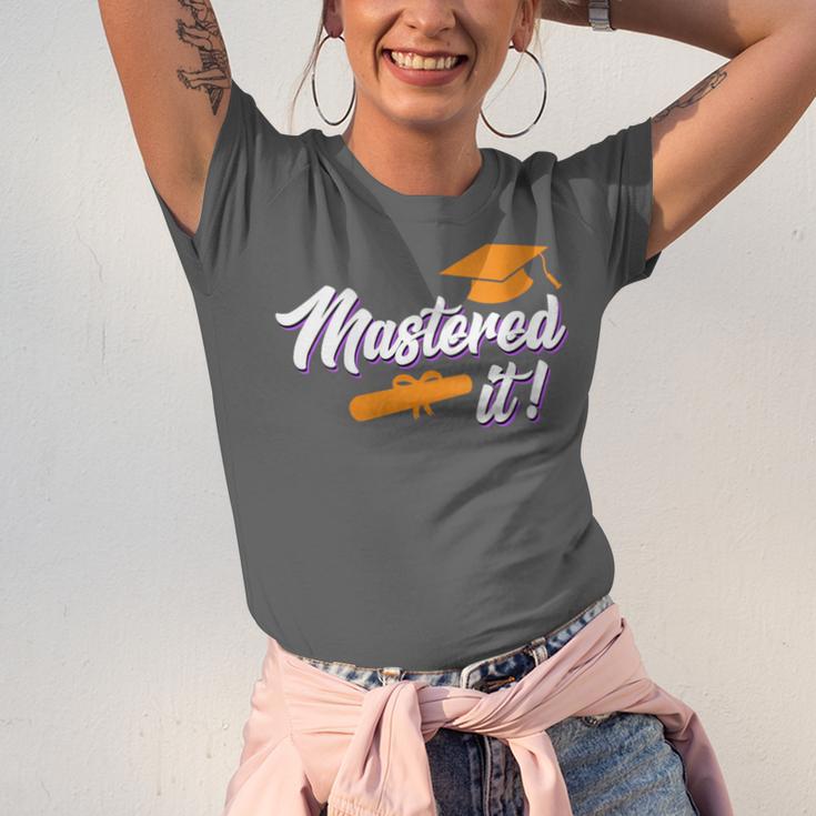 Women's Master Graduation 2026 Mastered It Master's Degree Unisex Jersey T-Shirt