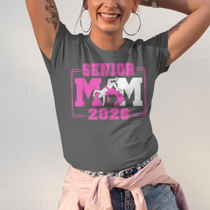 Wrestling Senior Mom Wrestling Senior 2026 Graduation Unisex Jersey T-Shirt