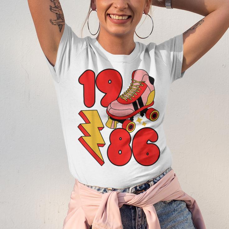 1986 Retro Roller Skate Vintage 80s Nostalgia Collector Unisex Jersey T-Shirt 1986 Retro Roller Skate Vintage 80s Nostalgia Collector Unisex Jersey T-Shirt