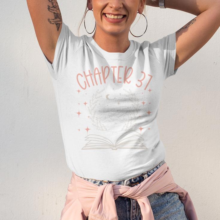 37th Birthday Women Book Lovers Chapter 37 Its My Birthday Unisex Jersey T-Shirt 37th Birthday Women Book Lovers Chapter 37 Its My Birthday Unisex Jersey T-Shirt