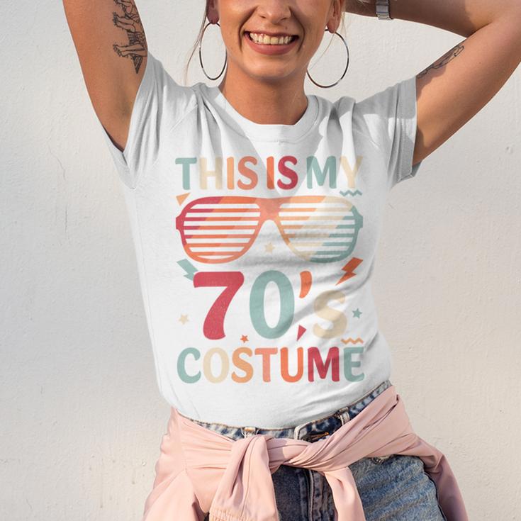 This Is My 70s Costume Vintage Style Nostalgia 1970s Retro Unisex Jersey T-Shirt
