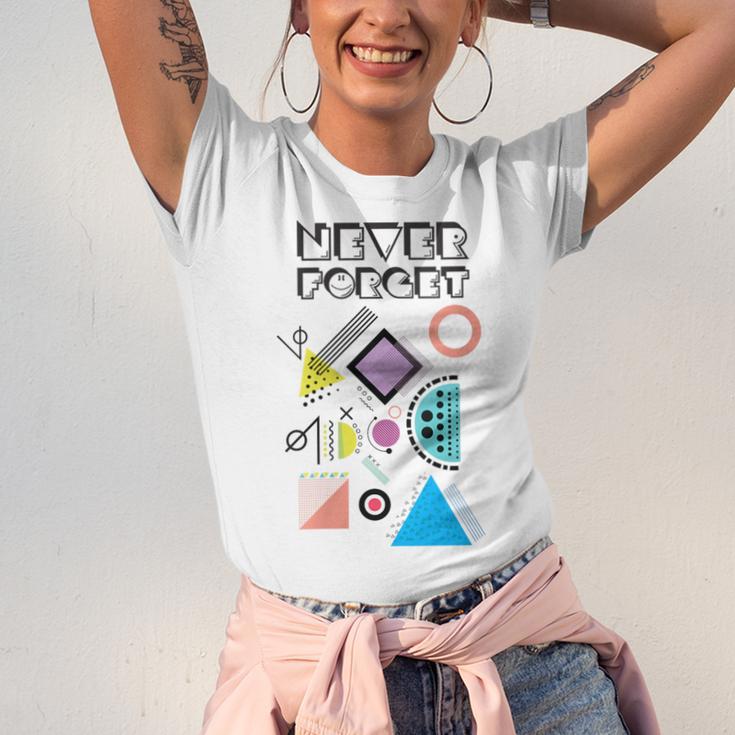 80s Nostalgia Never Forget Unisex Jersey T-Shirt