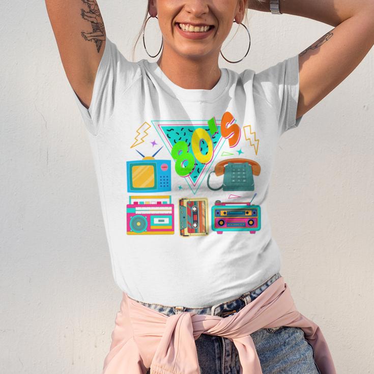 80's Vintage Cassette Tape Nostalgia Mixtape Era 1980s Retro Unisex Jersey T-Shirt 80's Vintage Cassette Tape Nostalgia Mixtape Era 1980s Retro Unisex Jersey T-Shirt
