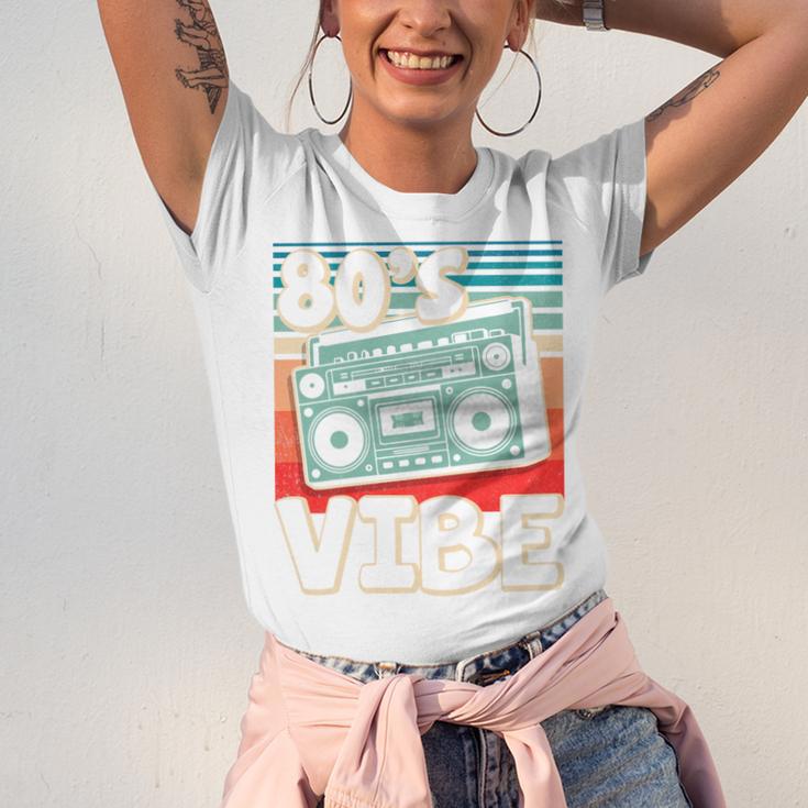 90's Vibe Vintage Style Cassette Tape Nostalgia 1990s Party Premium Tri-Blend Unisex Jersey T-Shirt