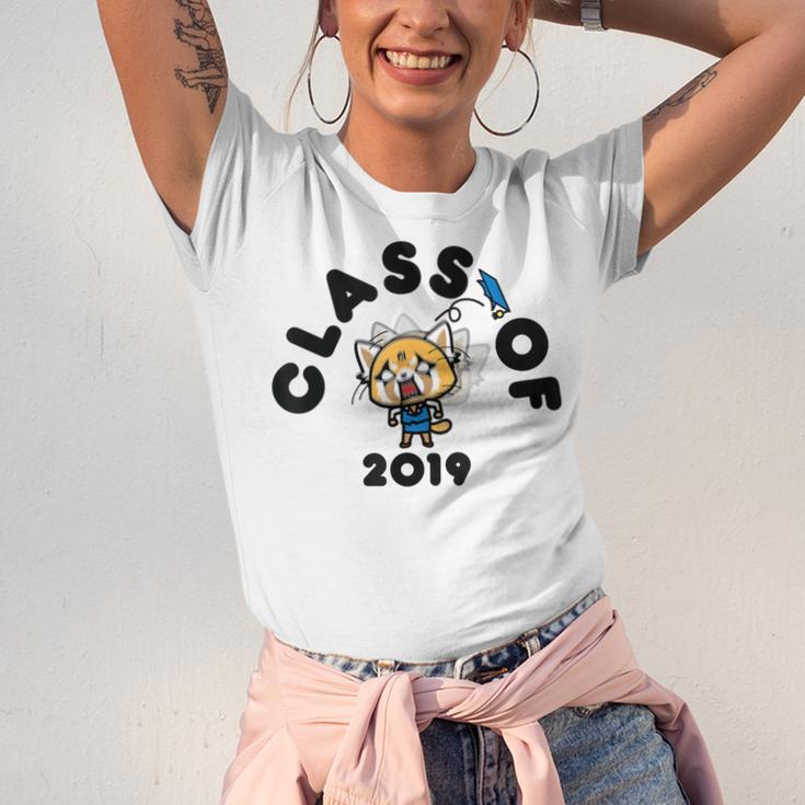 Aggretsuko Class Of 2019 Graduation Seniors Graduate Unisex Jersey T-Shirt