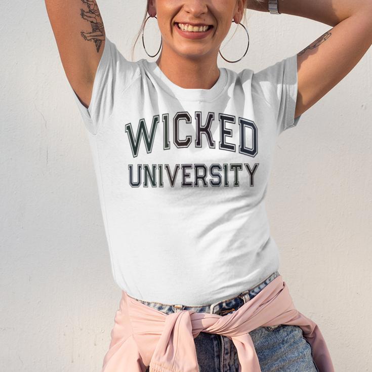 Antisocial WICKED UNIVERSITY Introvert Don't Call Me U Unisex Jersey T-Shirt Antisocial WICKED UNIVERSITY Introvert Don't Call Me U Unisex Jersey T-Shirt