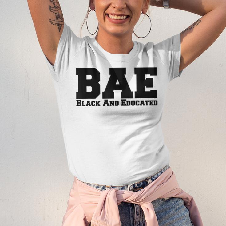 BAE And Educated Black History Month Graduation Unisex Jersey T-Shirt
