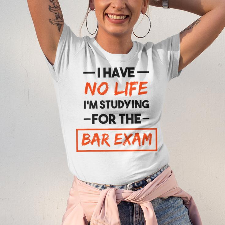 Bar Exam Tee Shirt Law School Graduation Unisex Jersey T-Shirt