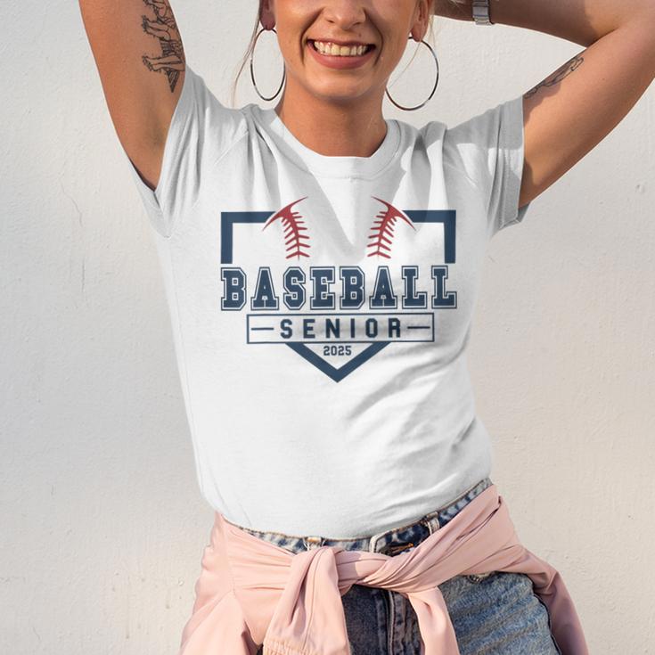 Baseball Senior Night Baseball Senior 2025 Graduation 50 Unisex Jersey T-Shirt