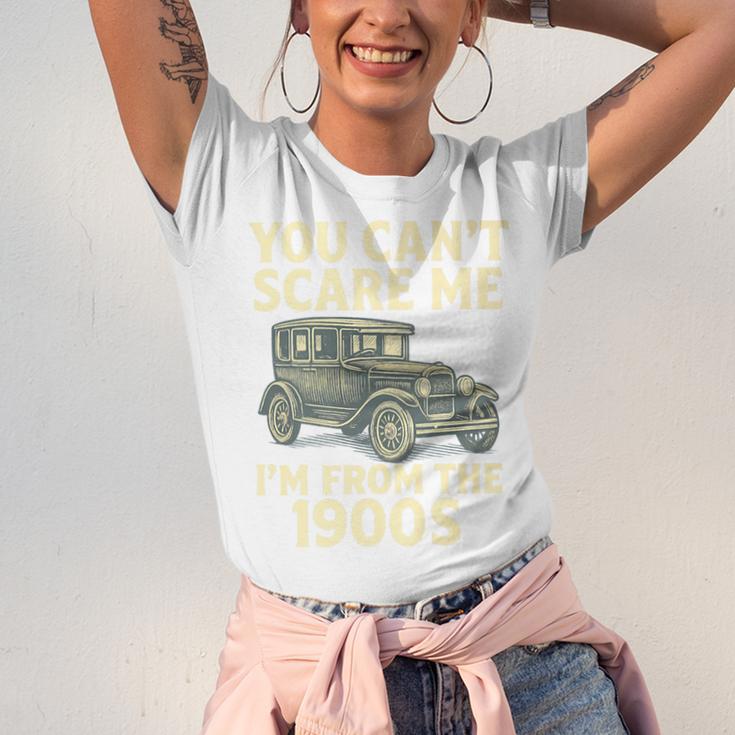 You Can't Scare Me I'm From The 1900s Retro Vintage Car Premium Unisex Jersey T-Shirt