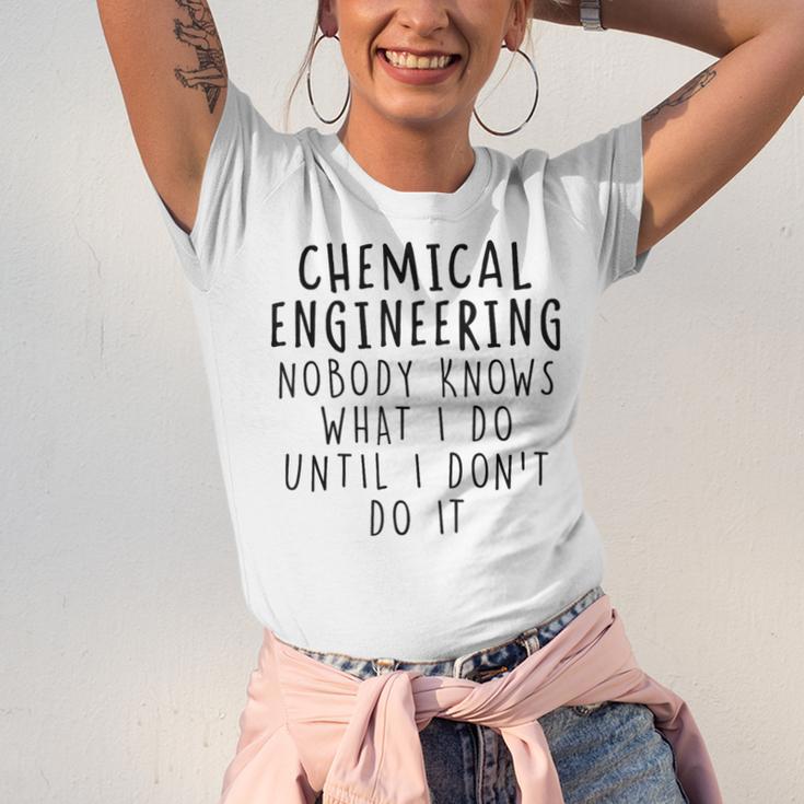 Chemical Engineer Chemical Engineering Graduation Unisex Jersey T-Shirt
