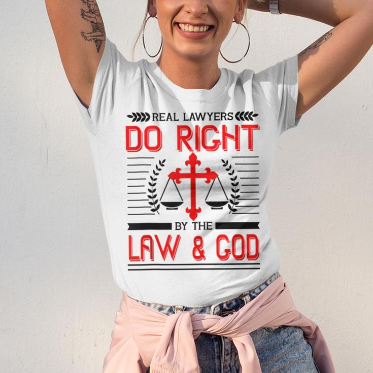 Christian Lawyer Attorney Law Student Graduation Exam Unisex Jersey T-Shirt