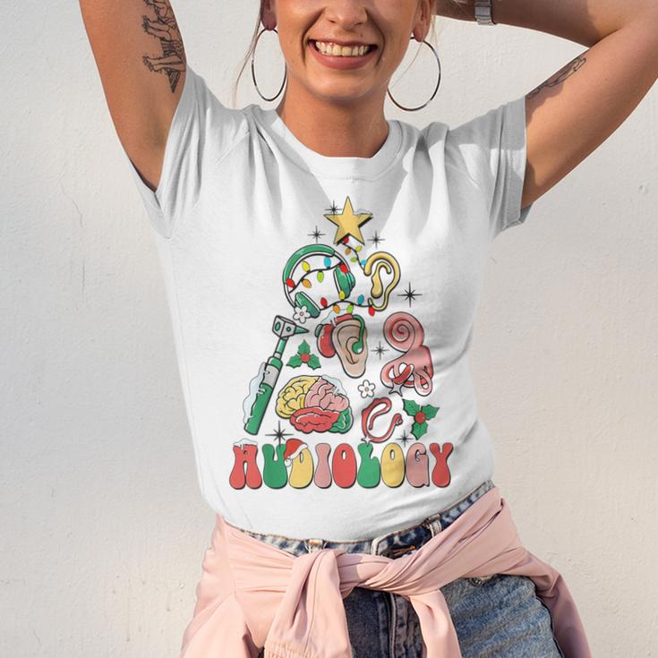 Christmas Audiology Tree Audiology Student Graduation Unisex Jersey T-Shirt