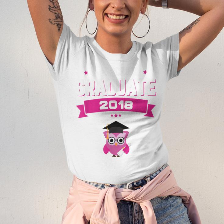 Class Of 2018 Preschool Graduation Girls Pre K Unisex Jersey T-Shirt