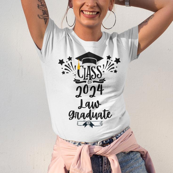 Class Of 2024 Law Graduation 2024 JD Degree Law Graduate Unisex Jersey T-Shirt