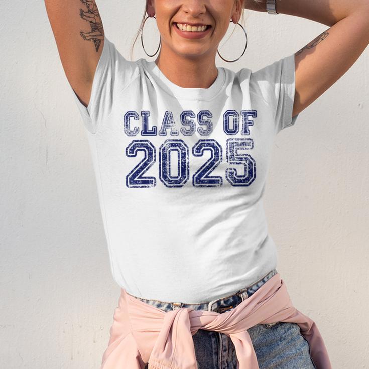 Class Of 2025 Grow With Me Future Graduation Year Unisex Jersey T-Shirt