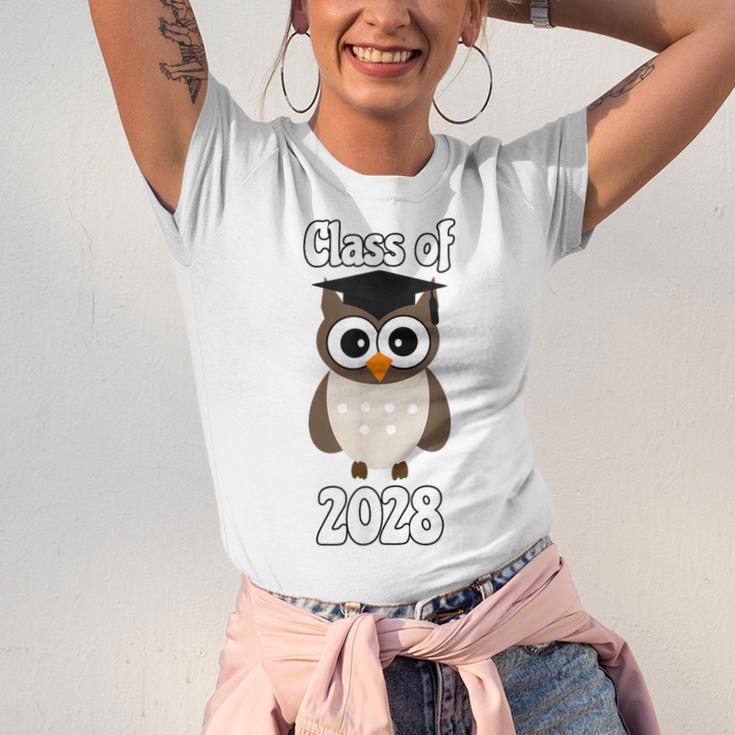 Class Of 2028 TShirt Back To School Graduation Year Boy Girl Unisex Jersey T-Shirt