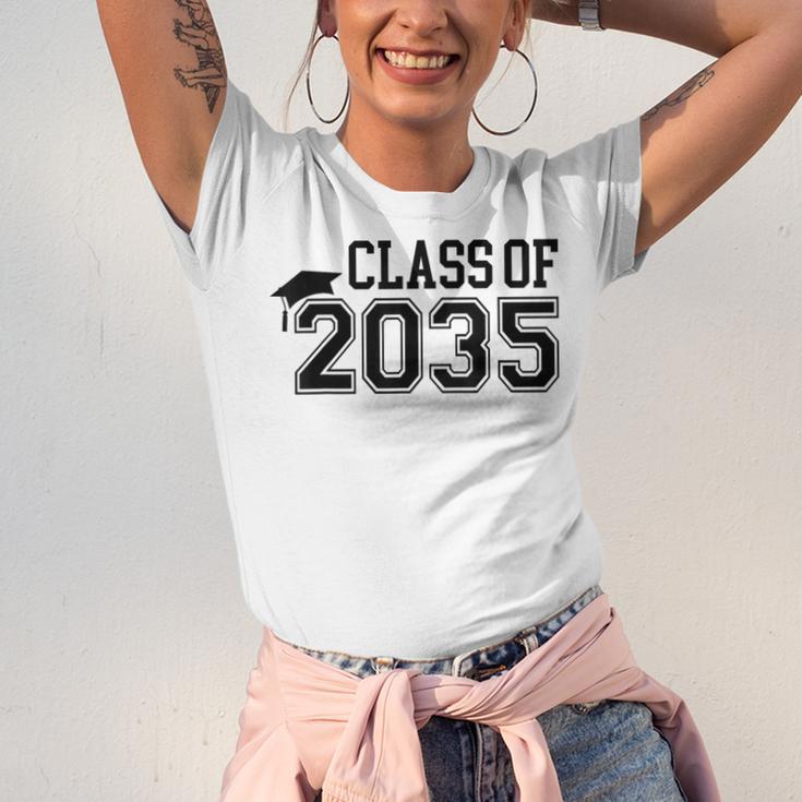 Class Of 2035 First Day Of School Graduation Unisex Jersey T-Shirt