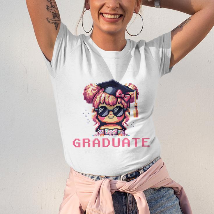 Classic I'm From The 1900s Retro Games Graduating Girl Premium Unisex Jersey T-Shirt Classic I'm From The 1900s Retro Games Graduating Girl Premium Unisex Jersey T-Shirt