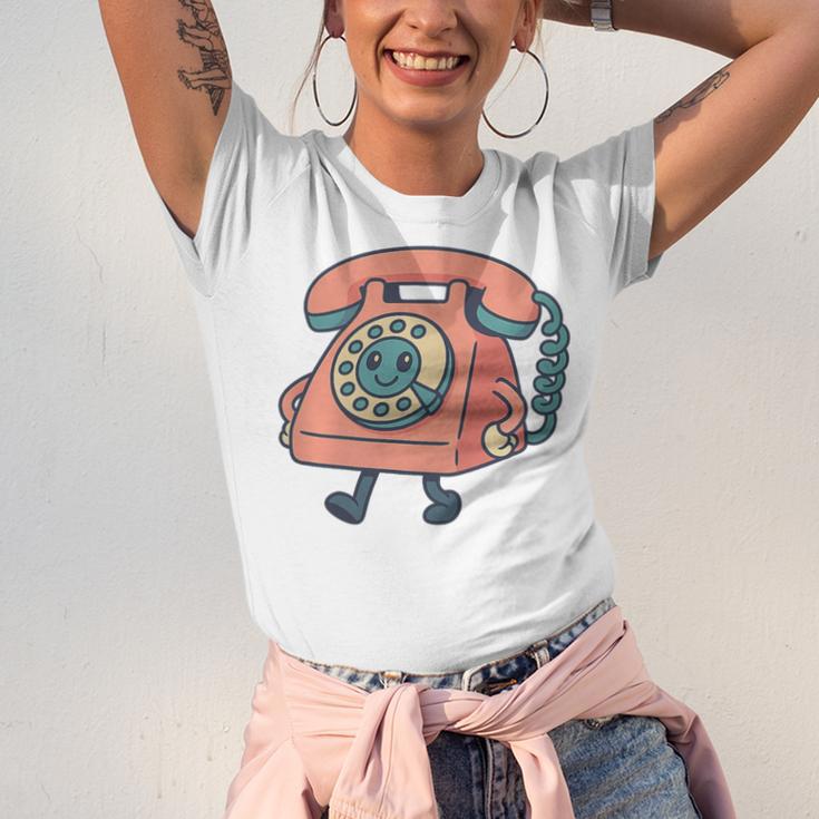 Dial It Back Retro Tech Nostalgia Vintage Premium Tri-Blend Unisex Jersey T-Shirt
