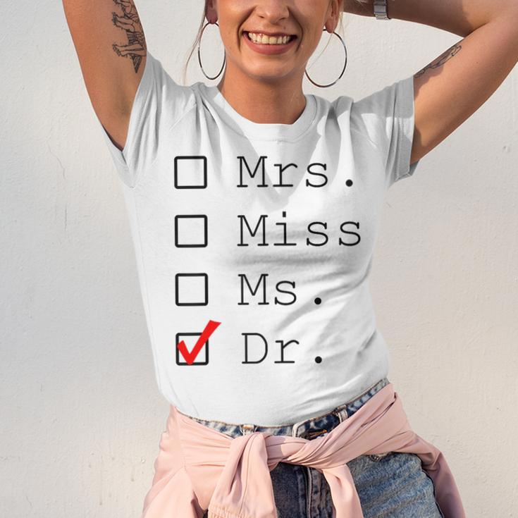 Doctor Graduation Unisex Jersey T-Shirt