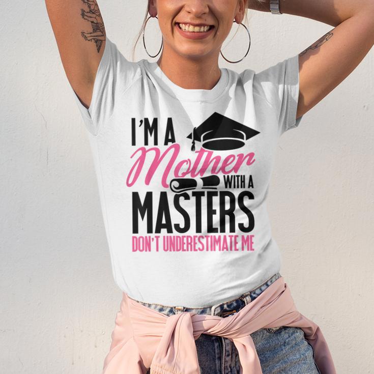 Don't Under Estimate Me Mother Tee Graduation TShirt For Mom Unisex Jersey T-Shirt