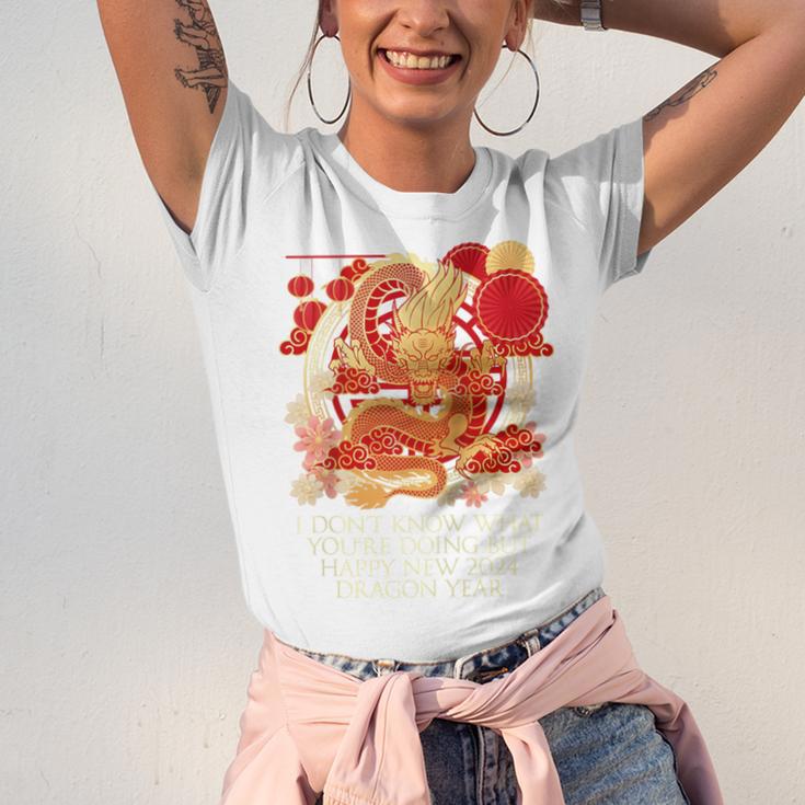 I Dont Know What Youre Doing Chinese New Year Introvert Raglan Baseball Tee Unisex Jersey T-Shirt
