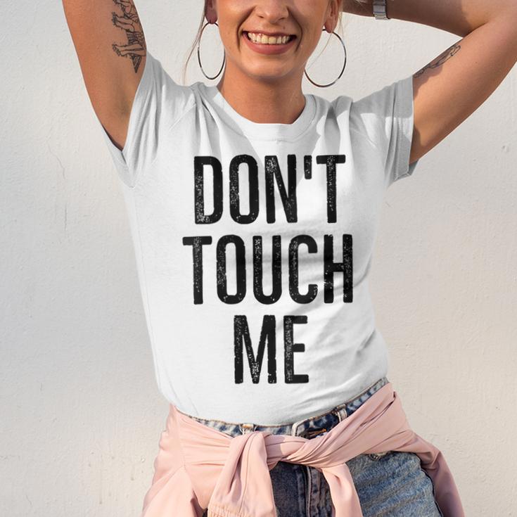Don't Touch Me Introvert Antisocial Introverted Unisex Jersey T-Shirt Don't Touch Me Introvert Antisocial Introverted Unisex Jersey T-Shirt