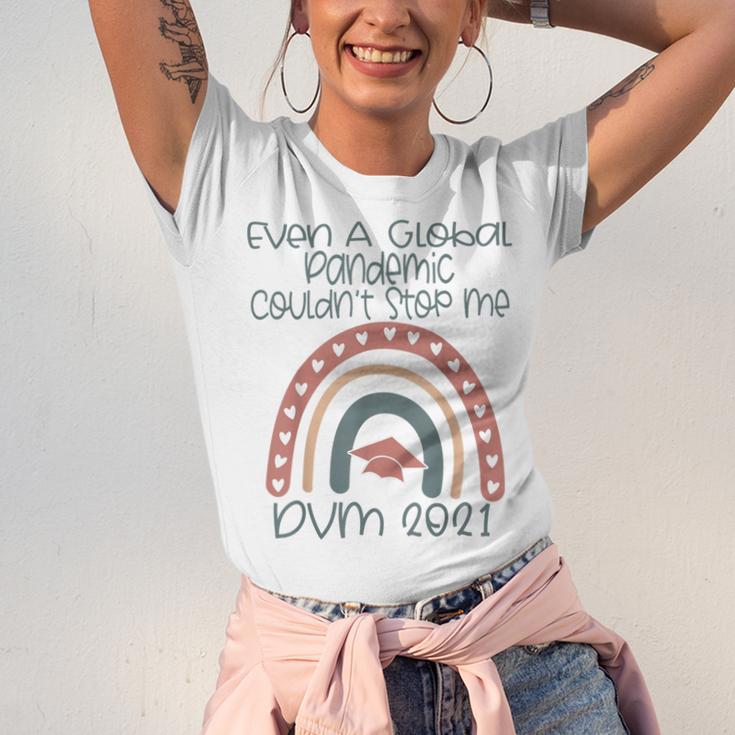 DVM Doctor Veterinary Medicine Veterinarian Graduation 2021 Unisex Jersey T-Shirt