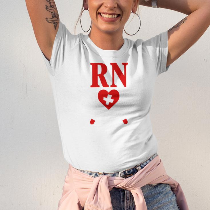 Earned It For Nurse Graduation Or RN LPN Nursing School Grad Unisex Jersey T-Shirt