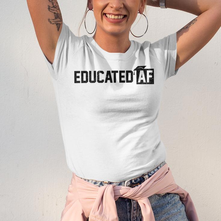 Educated Af GraduationShirt Unisex Jersey T-Shirt