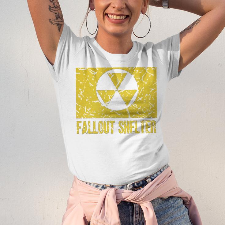 Fallout Shelter Nuclear War Radioactive Nostalgia T-Shirt Unisex Jersey T-Shirt Fallout Shelter Nuclear War Radioactive Nostalgia T-Shirt Unisex Jersey T-Shirt