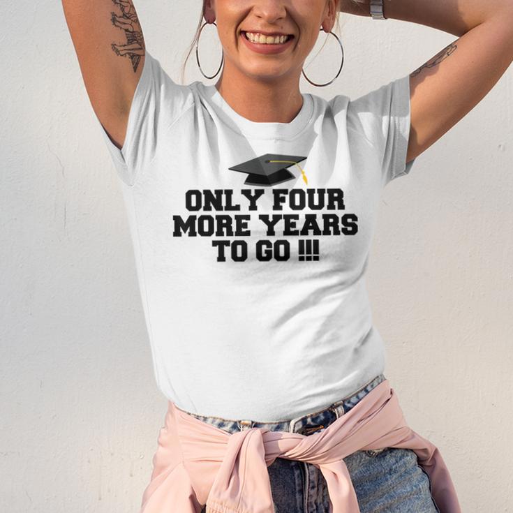 Only Four More Years To Go Middle School Graduation Unisex Jersey T-Shirt