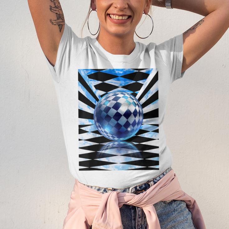 Frutiger Aero Aesthetic Tech Checkered Room Orb Sky Raglan Baseball Tee Unisex Jersey T-Shirt Frutiger Aero Aesthetic Tech Checkered Room Orb Sky Raglan Baseball Tee Unisex Jersey T-Shirt