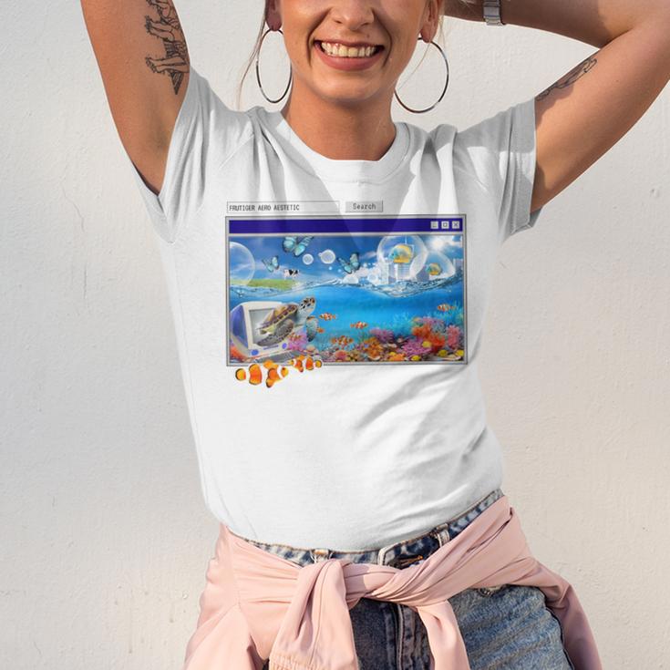 Frutiger Aero Y2k 2000s Unisex Jersey T-Shirt