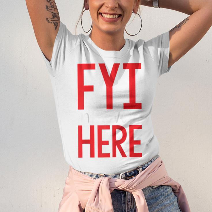 Fyi Introvert Here Raglan Baseball Tee Unisex Jersey T-Shirt