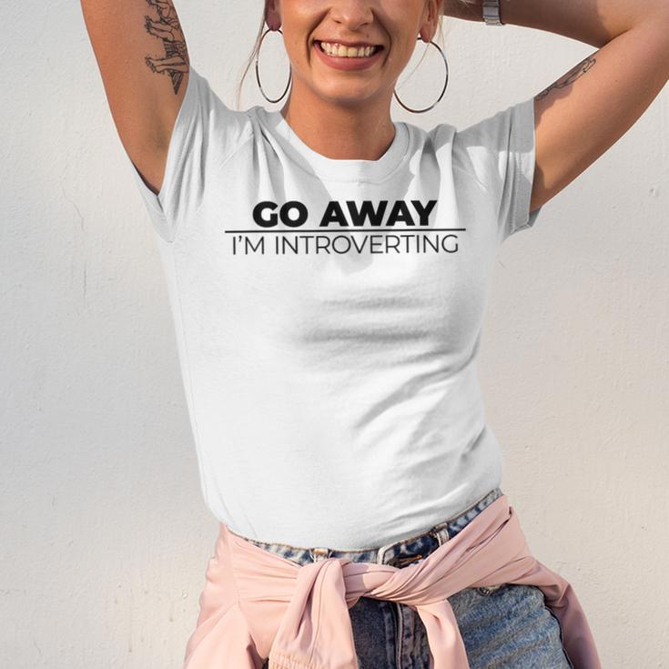 Go Away I'm Introverting Unisex Jersey T-Shirt