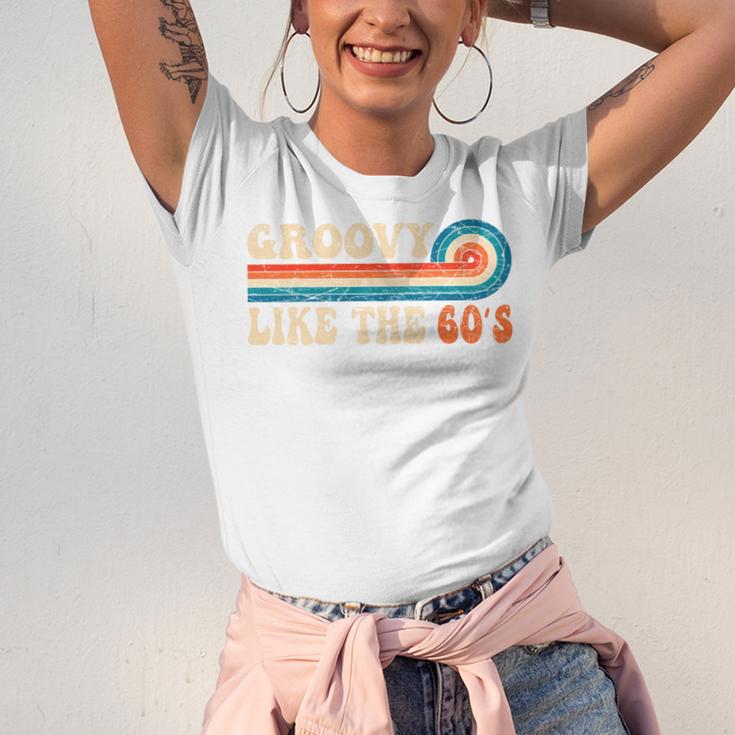 Groovy Like The 60s Aesthetic Nostalgia 1960's Retro Unisex Jersey T-Shirt