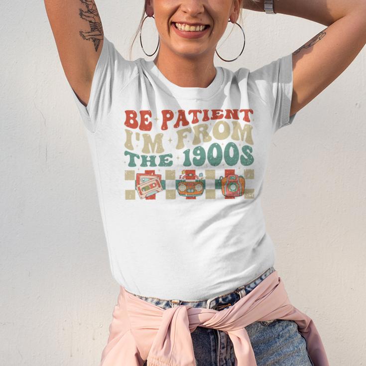 Groovy Please Be Patient With Me I'm From The 1900s Vintage Unisex Jersey T-Shirt Groovy Please Be Patient With Me I'm From The 1900s Vintage Unisex Jersey T-Shirt