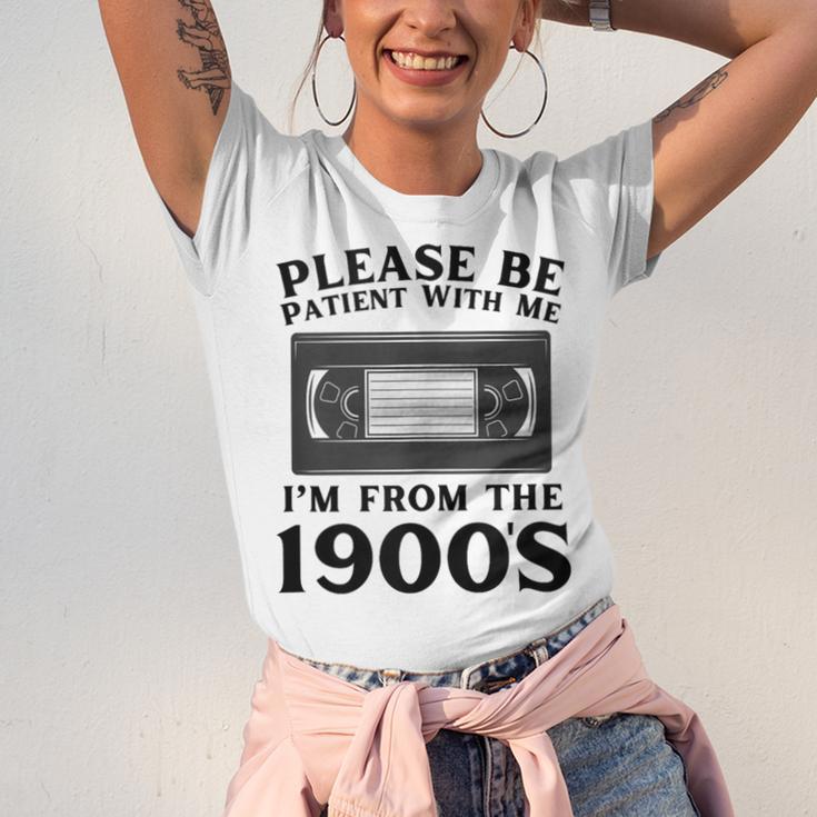 Over The Hill Please Be Patient I'm From The 1900s VHS Unisex Jersey T-Shirt Over The Hill Please Be Patient I'm From The 1900s VHS Unisex Jersey T-Shirt