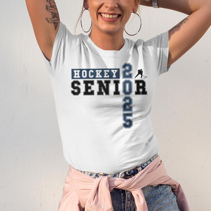 Hockey Senior Night Hockey Senior 2025 Graduation 32 Unisex Jersey T-Shirt