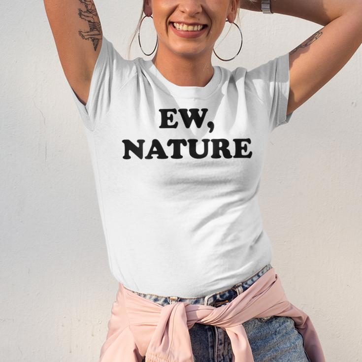 Homebody Indoorsy Introvert Ew Nature Unisex Jersey T-Shirt