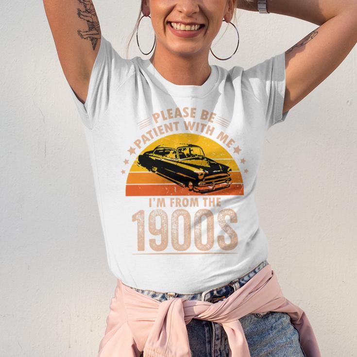 Humorous Saying Please Be Patient With Me I'm From The 1900s Premium Unisex Jersey T-Shirt